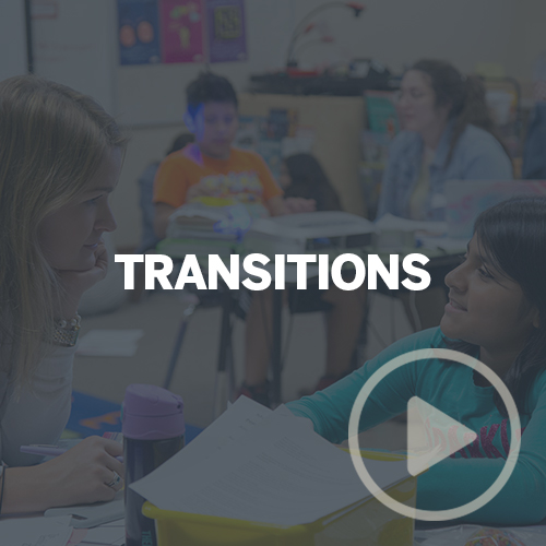 View Reimagine Education Transitions video