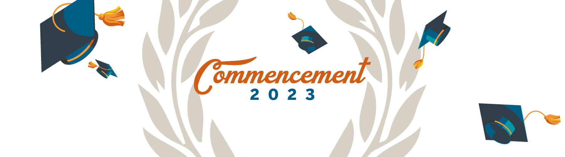 Graphic for Commencement 2023