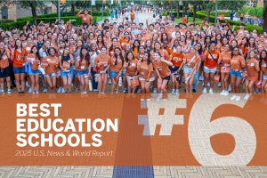 Best Education Schools 2025 U.S. News & World Report #6 graphic