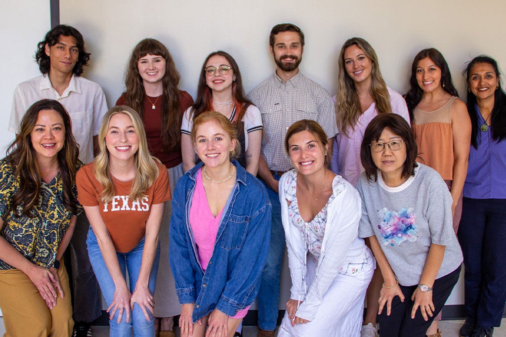 Members of the first Longhorns in Residence cohort.