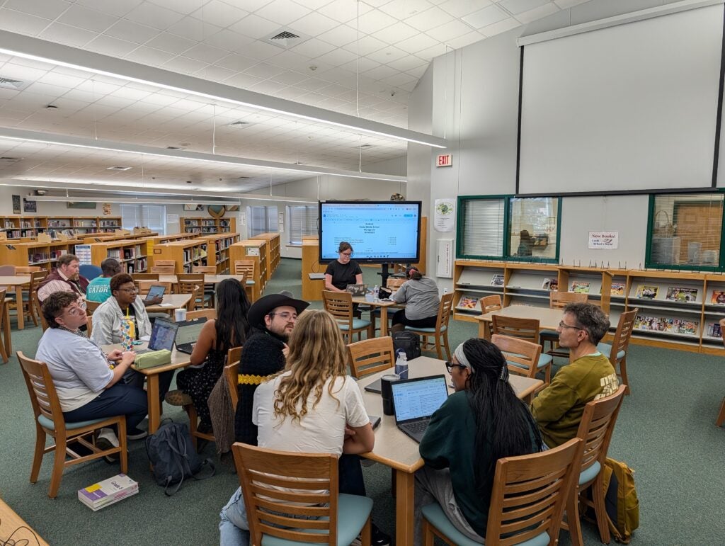 Teachers and Mentors at Ojeida Middle School