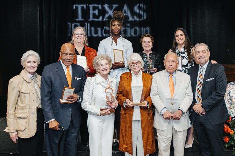 Distinguished Alumni Honored by College of Education | UT Austin