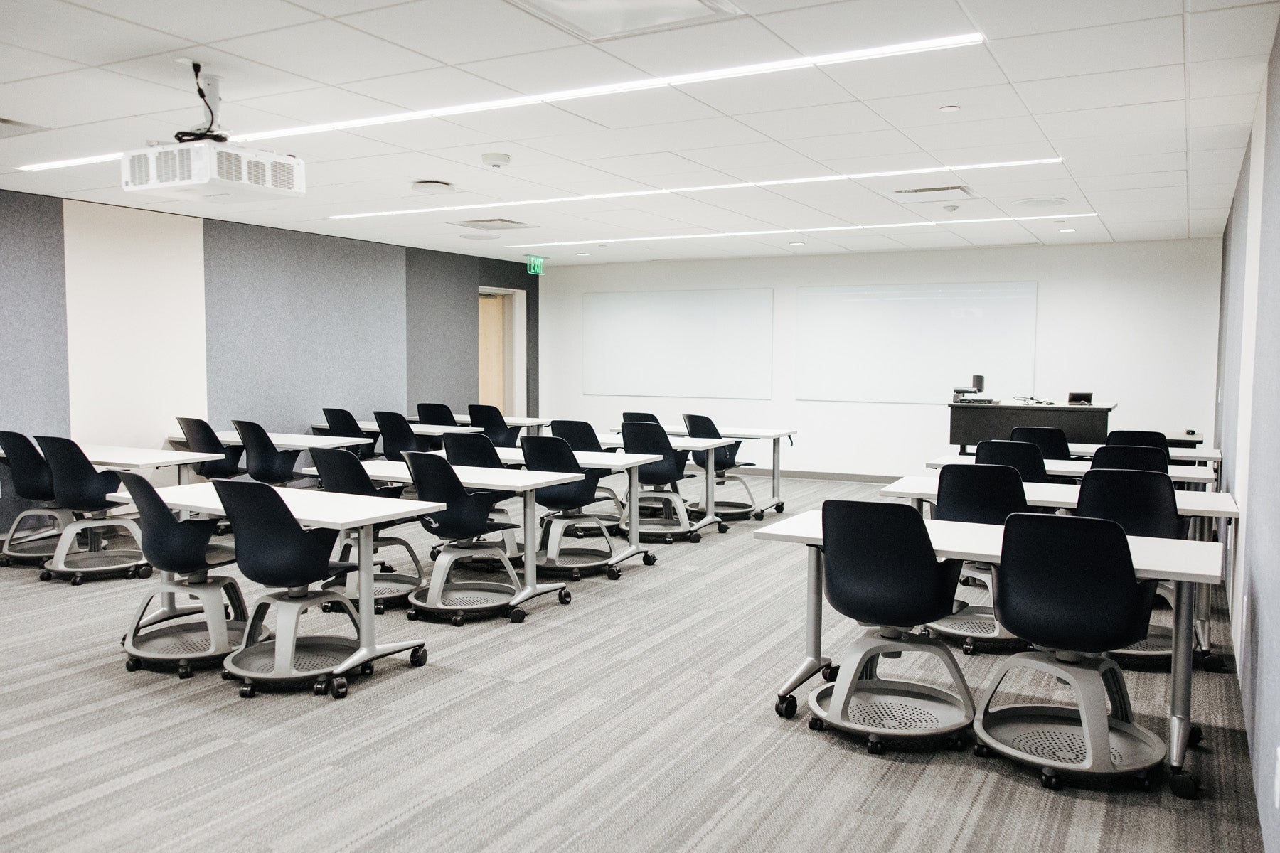 Modernized classrooms feature flexible seating, enhanced technology and updated learning environments designed to support student engagement and collaboration.