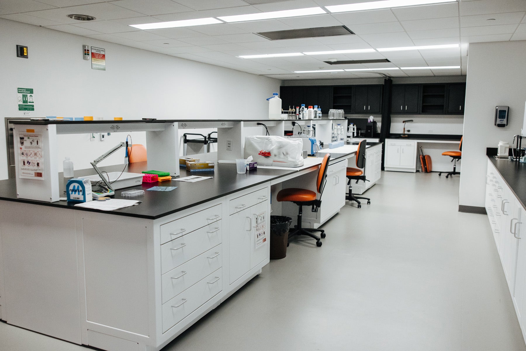 Modernized research laboratories provide faculty and students with enhanced spaces for discovery, collaboration and hands-on learning.